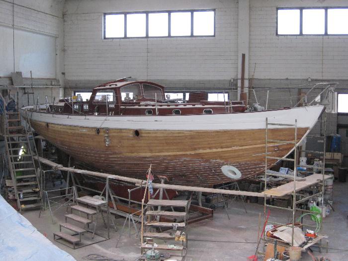 Crissa 1960 refit scafo